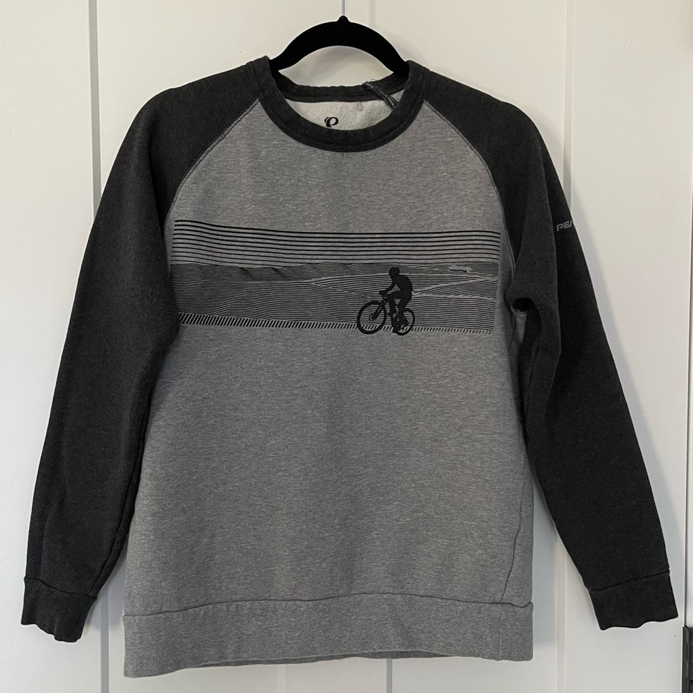 Pearl Izumi Men’s Crew Sweatshirt Bike Landscape